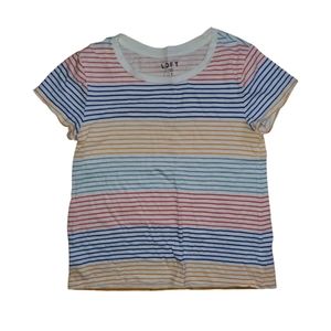 (3 for $15) LOFT cotton striped t shirt